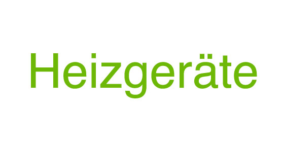 Heizgeraete